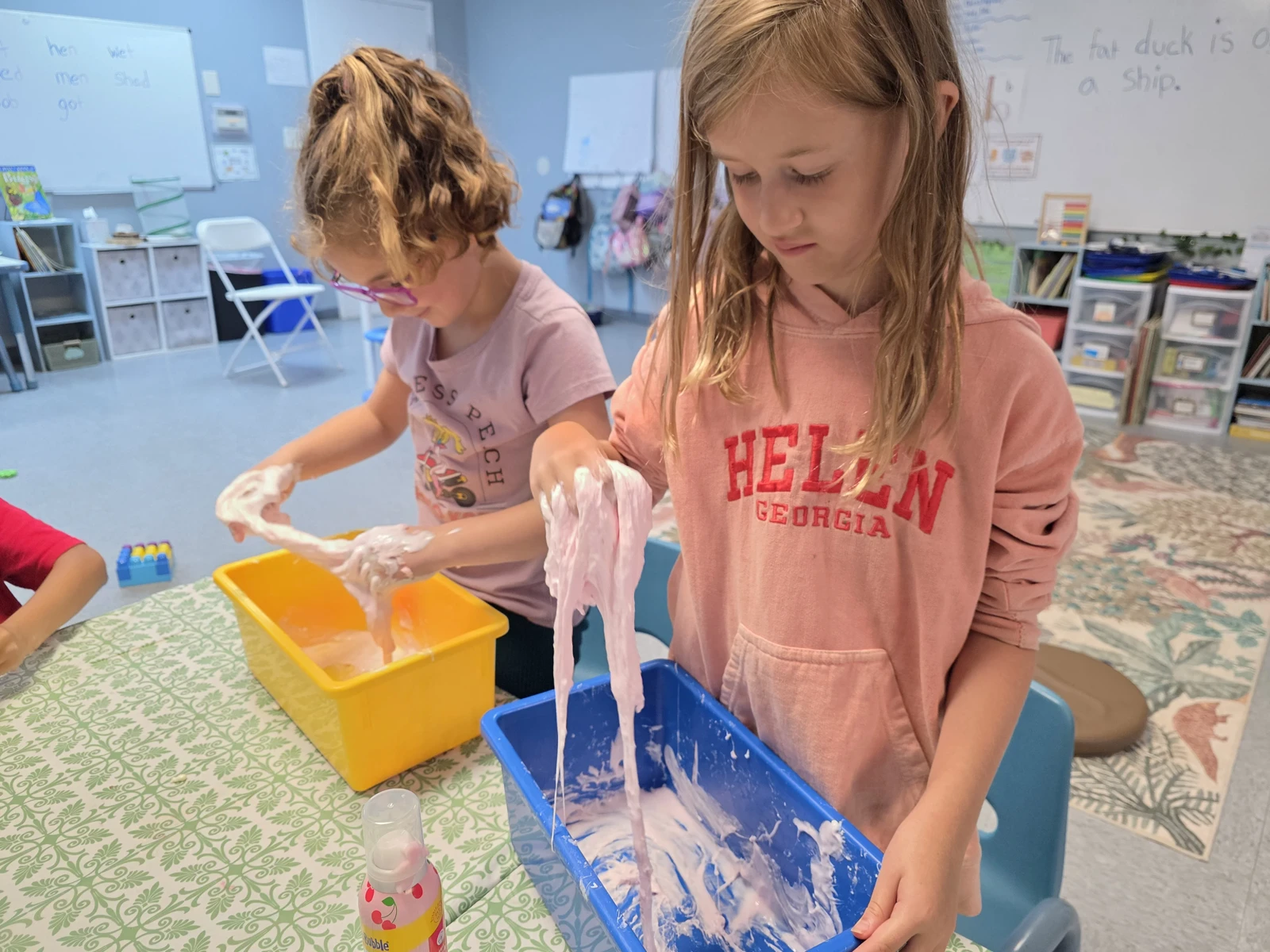 Students learning at The Learning Habitat